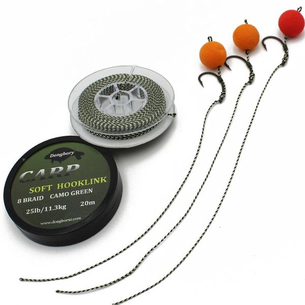 braid line 3pcs 8 fishing strand braided camo green hooklink soft hook non coated for carp hair rig tackle accessories
braid line 3pcs 8 fishing strand braided camo green hooklink soft hook non coated for carp hair rig tackle accessories