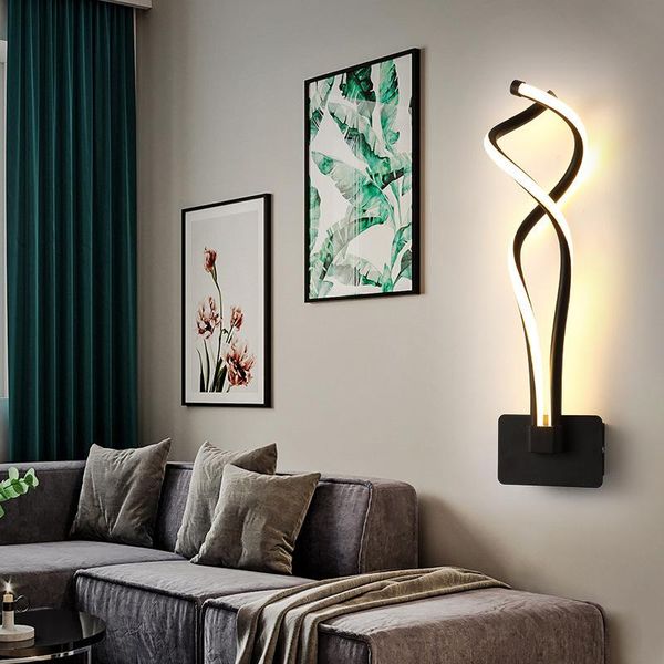 wall lamps modern minimalist living room bedroom bedside 16w ac96v-260v led sconce black white lamp aisle lighting decoration
wall lamps modern minimalist living room bedroom bedside 16w ac96v-260v led sconce black white lamp aisle lighting decoration