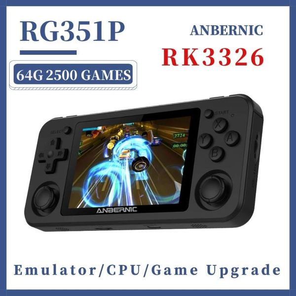 portable game players rg350p rg351p handheld player 64gb emuelec system ps1 64bit ips rg351 pocket retro console
portable game players rg350p rg351p handheld player 64gb emuelec system ps1 64bit ips rg351 pocket retro console