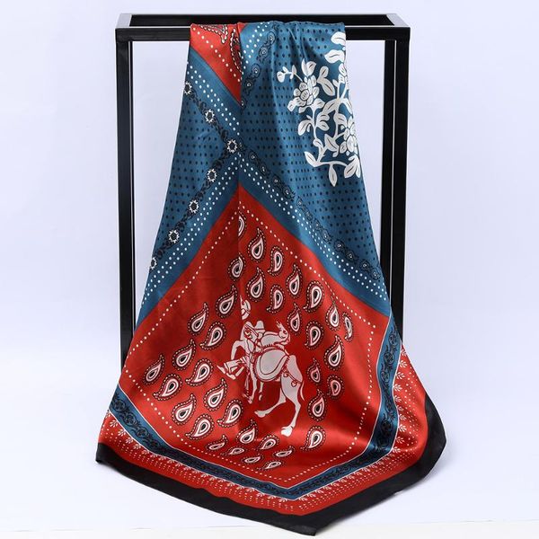 scarves 2021 silk scarf women foulard satin shawl black scarfs square 90*90cm head bandana hijab handkerchief, Blue;gray
scarves 2021 silk scarf women foulard satin shawl black scarfs square 90*90cm head bandana hijab handkerchief, Blue;gray