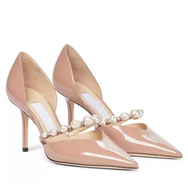 21s elegant bridal wedding dress shoes aurelie pumps lady sandals pearls strap luxury brands pointed toe high heels women walking with box,e, Black
21s elegant bridal wedding dress shoes aurelie pumps lady sandals pearls strap luxury brands pointed toe high heels women walking with box,e, Black