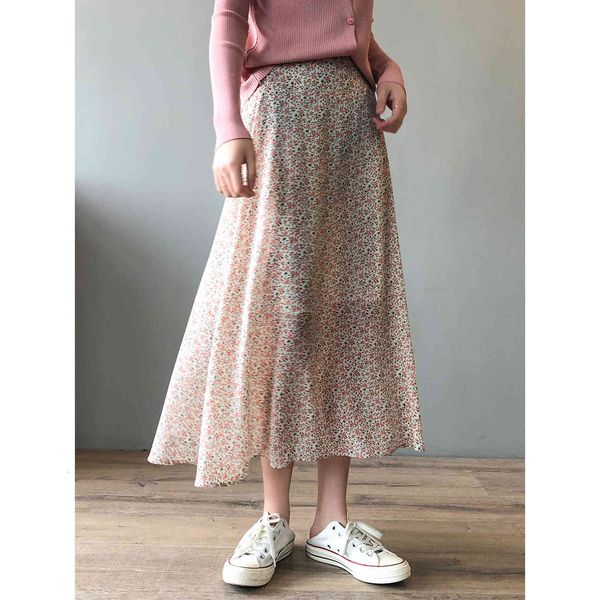 casual dresses lovely chiffon floral skirt girl's 2021 spring mid-calf saias korean high waist elastic a-line 8b4x, Black;gray
casual dresses lovely chiffon floral skirt girl's 2021 spring mid-calf saias korean high waist elastic a-line 8b4x, Black;gray