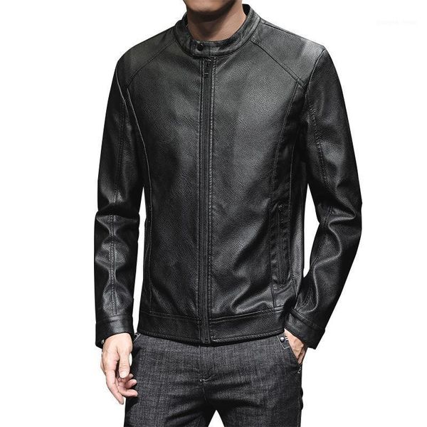 men's fur & faux arrival spring autumn thin section fashion casual solid color motorcycle male pu jacket coat leather size 3xl, Black
men's fur & faux arrival spring autumn thin section fashion casual solid color motorcycle male pu jacket coat leather size 3xl, Black