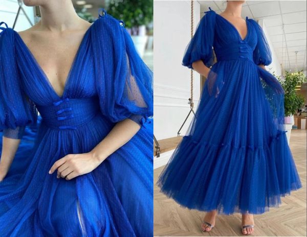vintage royal blue 2022 v neck ankle length evening bridesmaid dresses with half poet sleeves ruched bows a line backless cocktail homecomin, Black;red
vintage royal blue 2022 v neck ankle length evening bridesmaid dresses with half poet sleeves ruched bows a line backless cocktail homecomin, Black;red