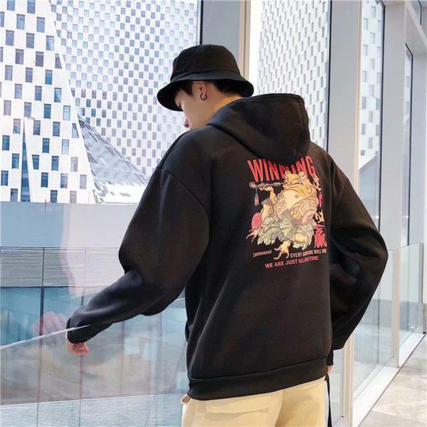 men's hoodies & sweatshirts fleece sweatshirt men funny letter printed male pullovers chinese trendy hip hop hooded varsity clothing 20, Black
men's hoodies & sweatshirts fleece sweatshirt men funny letter printed male pullovers chinese trendy hip hop hooded varsity clothing 20, Black