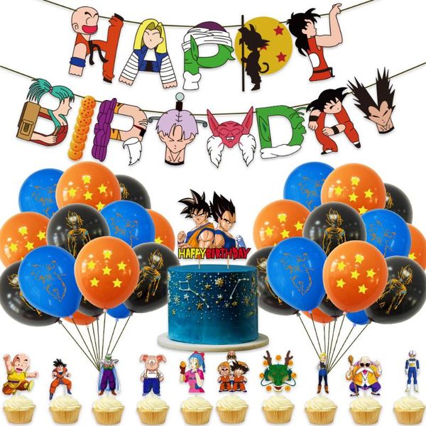 party decoration super son goku design decorations saiyan foil balloons happy birthday banner cake er supplies kids children favor
party decoration super son goku design decorations saiyan foil balloons happy birthday banner cake er supplies kids children favor