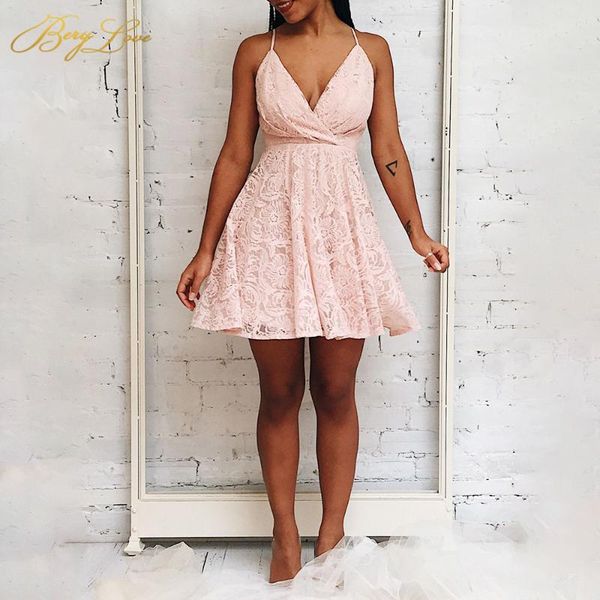 party dresses a line spaghetti straps pink homecoming v neck graduation dress lace short mini formales, White;black
party dresses a line spaghetti straps pink homecoming v neck graduation dress lace short mini formales, White;black