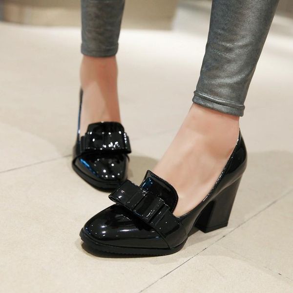 dress shoes big size 9 11 12 ladies high heels women woman pumps butterfly-knotted square-headed shallow thick-heeled single shoe, Black
dress shoes big size 9 11 12 ladies high heels women woman pumps butterfly-knotted square-headed shallow thick-heeled single shoe, Black