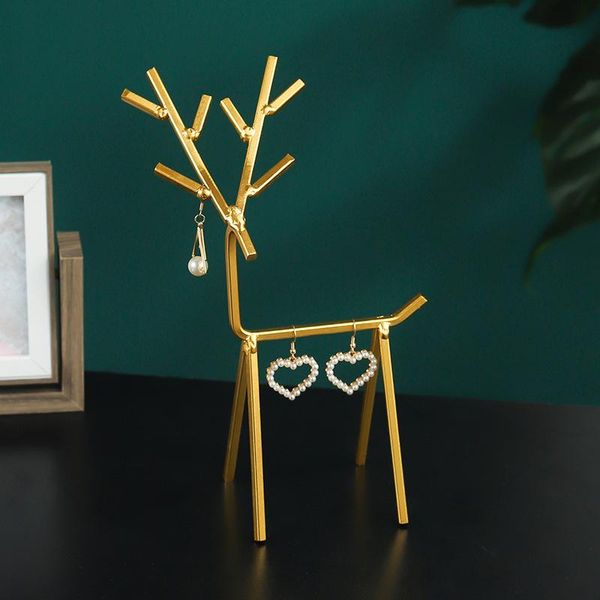 other home decor creativity deer shelves iron jewelry rack bedroom decoration necklace earring storage display frame ornaments
other home decor creativity deer shelves iron jewelry rack bedroom decoration necklace earring storage display frame ornaments