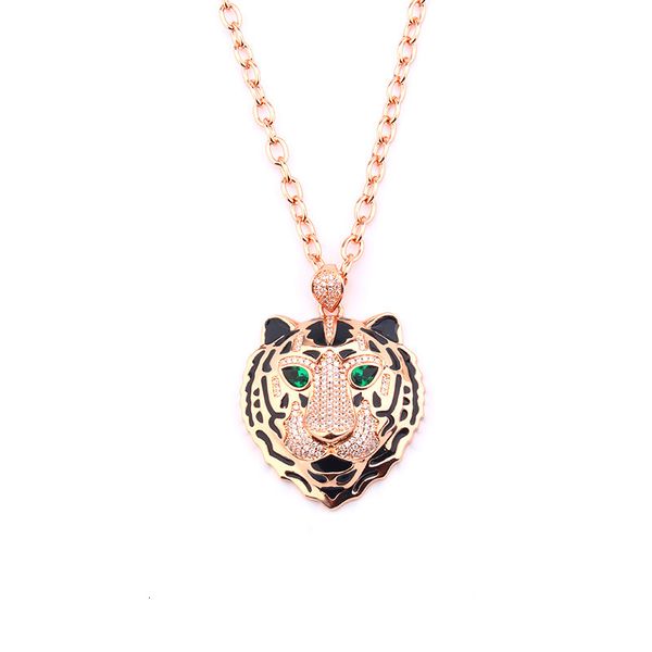 tiger head pendant fashion personality hip hop necklace trendy men's hiphop sweater chain, Silver
tiger head pendant fashion personality hip hop necklace trendy men's hiphop sweater chain, Silver