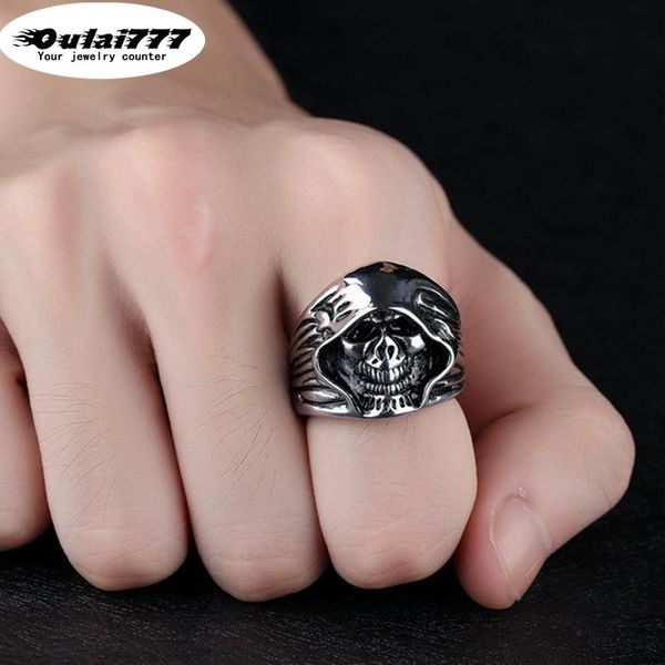 cluster rings mens signet-ring stainless steel big wide gold fashion jewelry 2021 men accessories wholesale gothic skull ring, Golden;silver
cluster rings mens signet-ring stainless steel big wide gold fashion jewelry 2021 men accessories wholesale gothic skull ring, Golden;silver