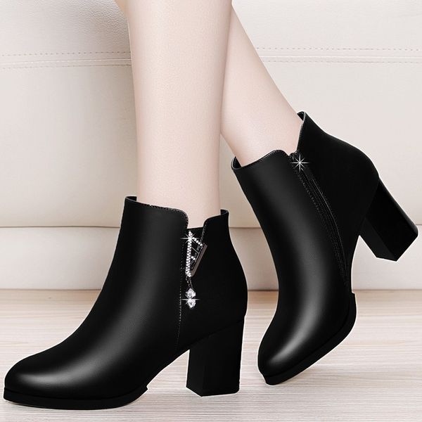 {category} women winter boots new arrival genuine leather fashion short plush warm ankle ladies casual high heel shoes i0030 rxpr, Black
{category} women winter boots new arrival genuine leather fashion short plush warm ankle ladies casual high heel shoes i0030 rxpr, Black