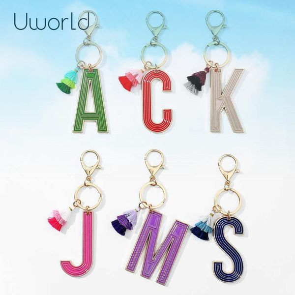 keychains 2021 design creative initial cute keychain letter pendant charm 3 layers tassel key chain enamel keyrings car ring, Silver
keychains 2021 design creative initial cute keychain letter pendant charm 3 layers tassel key chain enamel keyrings car ring, Silver