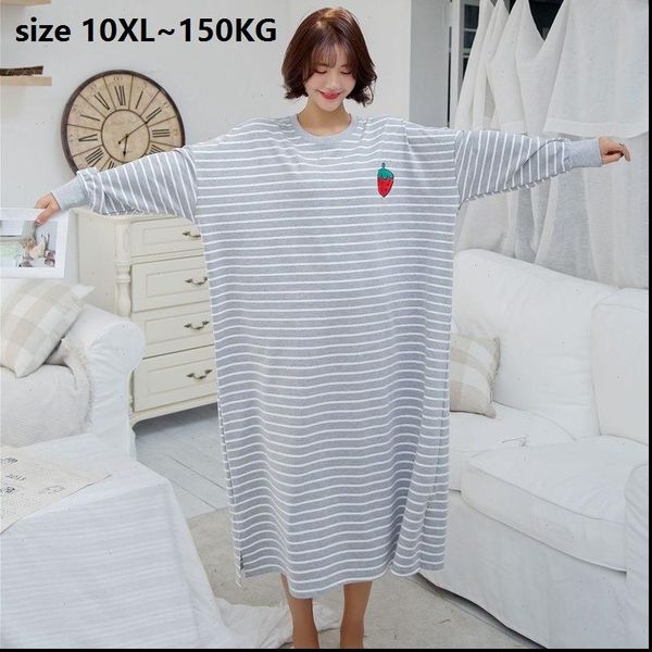 large size 10xl bust 150cm womens sleepwears cotton night dress long sleeve women o neck sleepwear maxi dresses casual oversized, Black;red
large size 10xl bust 150cm womens sleepwears cotton night dress long sleeve women o neck sleepwear maxi dresses casual oversized, Black;red