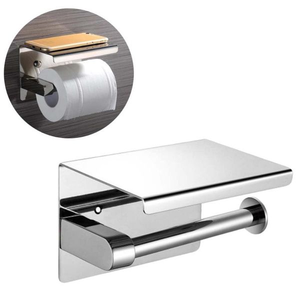toilet paper holders 304 stainless steel wall mount bathroom tissue holder with shelf rack
toilet paper holders 304 stainless steel wall mount bathroom tissue holder with shelf rack