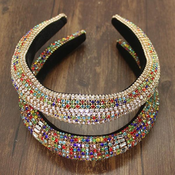 hair clips & barrettes handmade padded lrregular headband full crystal baroque tiara luxury rhinestone hairband for women wedding accessorie, Golden;silver
hair clips & barrettes handmade padded lrregular headband full crystal baroque tiara luxury rhinestone hairband for women wedding accessorie, Golden;silver