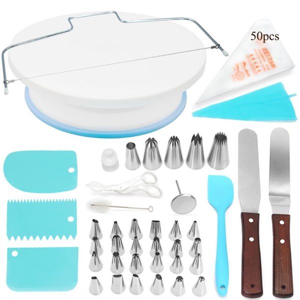 baking & pastry tools cake turntable set decorating tool decor rotating stand scrapers icing piping nozzles tips diy kitchen accessories
baking & pastry tools cake turntable set decorating tool decor rotating stand scrapers icing piping nozzles tips diy kitchen accessories