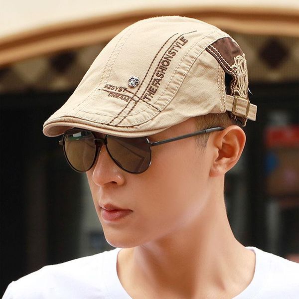 berets fashion summer gorras for men women retro peaked caps letter embroidery sun hats casquette chapeau fast shipment, Blue;gray
berets fashion summer gorras for men women retro peaked caps letter embroidery sun hats casquette chapeau fast shipment, Blue;gray