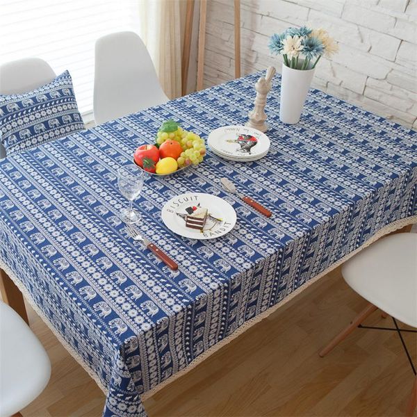 bohemian style cotton & linen fabric tableclothes for rectangular tables cover dustproof table cloth white lace side decor
bohemian style cotton & linen fabric tableclothes for rectangular tables cover dustproof table cloth white lace side decor