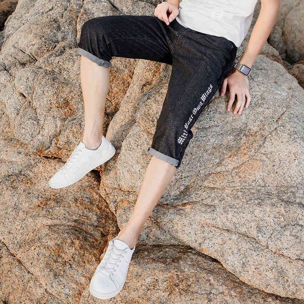 2021 new casual pants summer capris loose jeans shorts men's fashion, Black
2021 new casual pants summer capris loose jeans shorts men's fashion, Black