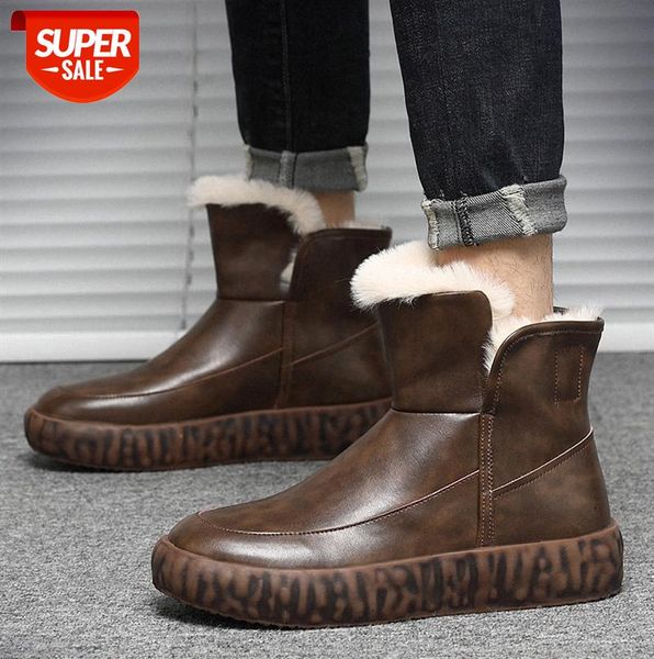 men's snow boots plus velvet warm leather thick high-cotton shoes casual martin men #ot8f
men's snow boots plus velvet warm leather thick high-cotton shoes casual martin men #ot8f