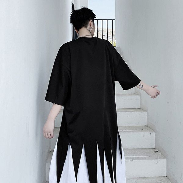 men cut black cuffs casual short sleeve hop hip hip-hop female male t-shirt karajuku streetwear teesshirts kv5l, White;black
men cut black cuffs casual short sleeve hop hip hip-hop female male t-shirt karajuku streetwear teesshirts kv5l, White;black