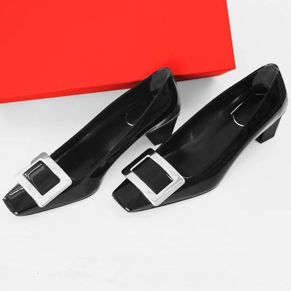 patent leather square toe chunky high heel pumps sliver black buckle decor metal slip on office wedding ladies shoes woman 2021 dress
patent leather square toe chunky high heel pumps sliver black buckle decor metal slip on office wedding ladies shoes woman 2021 dress