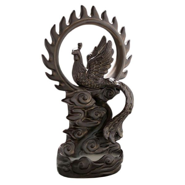 fragrance lamps ceramics phoenix incense burner delicate deskcenser holder for room 
fragrance lamps ceramics phoenix incense burner delicate deskcenser holder for room