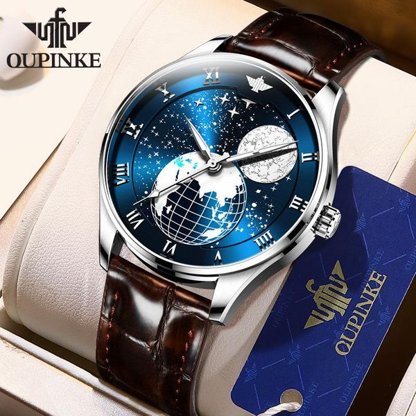 wristwatches star automatic mechanical watch waterproof really belt men men's, Slivery;brown
wristwatches star automatic mechanical watch waterproof really belt men men's, Slivery;brown