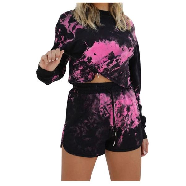 two piece dress tracksuit for women floral print tie-dye round neckline drawstring casual leisure two-piece set puls size, White
two piece dress tracksuit for women floral print tie-dye round neckline drawstring casual leisure two-piece set puls size, White