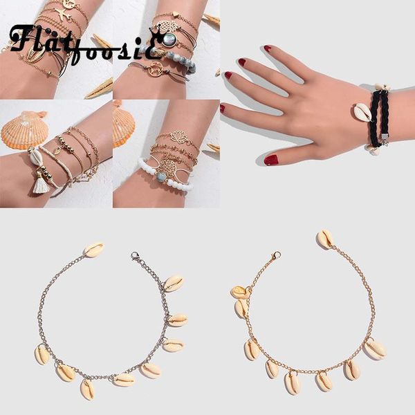 link, chain flatfoosie ethnic vintage shell bracelets for women bangle bohemian style charm jewelry gifts wedding trendy, Black
link, chain flatfoosie ethnic vintage shell bracelets for women bangle bohemian style charm jewelry gifts wedding trendy, Black
