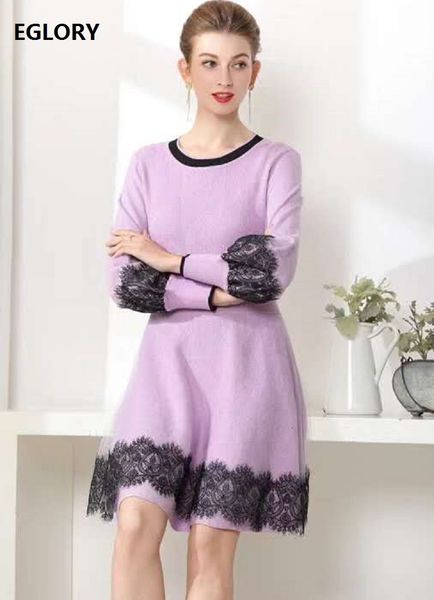 dresses knitted autumn winter fashion women color block lace patchwork long sleeve black purple sweater, Black;gray
dresses knitted autumn winter fashion women color block lace patchwork long sleeve black purple sweater, Black;gray
