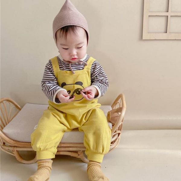 jumpsuits 2021 infants boys and girls baby cute panda print sleeveless jumpsuit bear overalls cotton born romper, Blue
jumpsuits 2021 infants boys and girls baby cute panda print sleeveless jumpsuit bear overalls cotton born romper, Blue