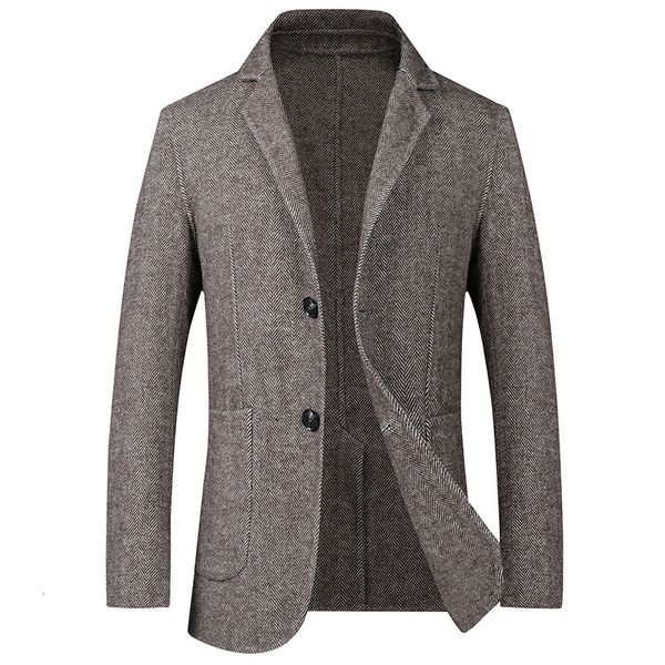 men's suits & blazers men autumn herringbone casual wool woven breasted suit jackets fine tuning day-to-day business, White;black
men's suits & blazers men autumn herringbone casual wool woven breasted suit jackets fine tuning day-to-day business, White;black