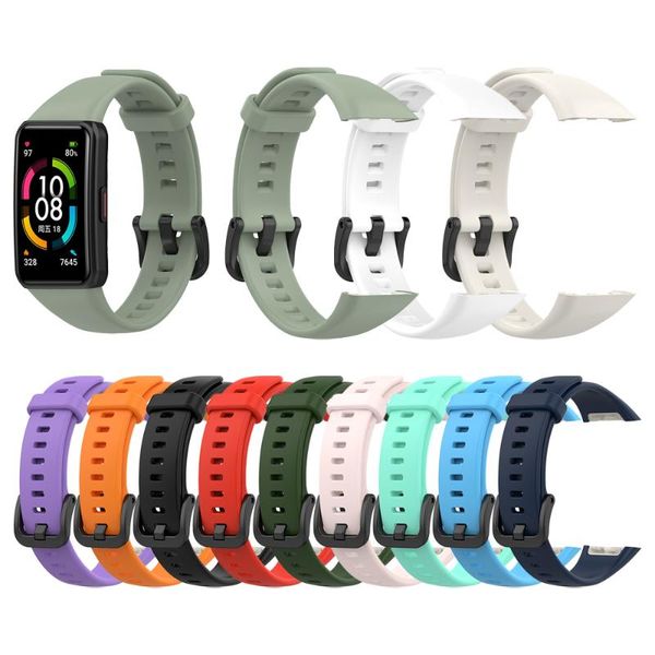 watch bands tpu silicone strap for huawei honor band 6 straps smart wristband replacement band6 bracelet watchband, Black;brown
watch bands tpu silicone strap for huawei honor band 6 straps smart wristband replacement band6 bracelet watchband, Black;brown
