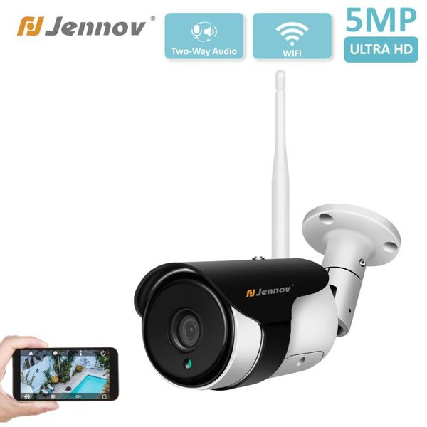 jennov hd 5mp video surveillance camera camhi outdoor wireless wifi audio home security ip onvif night vision waterproof cameras
jennov hd 5mp video surveillance camera camhi outdoor wireless wifi audio home security ip onvif night vision waterproof cameras