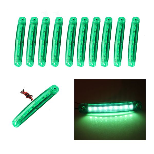 10pcs green 12v 24v 9 led side marker light car bulbs turn signal clearance light side light for truck trailer
10pcs green 12v 24v 9 led side marker light car bulbs turn signal clearance light side light for truck trailer