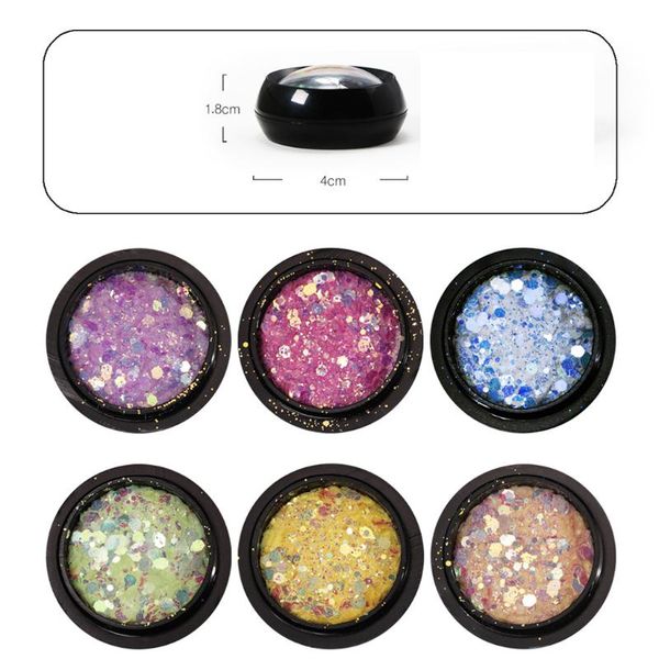 chameleon nail art glitters shiny paillette for nails body eyes phone case decorations, Silver;gold
chameleon nail art glitters shiny paillette for nails body eyes phone case decorations, Silver;gold