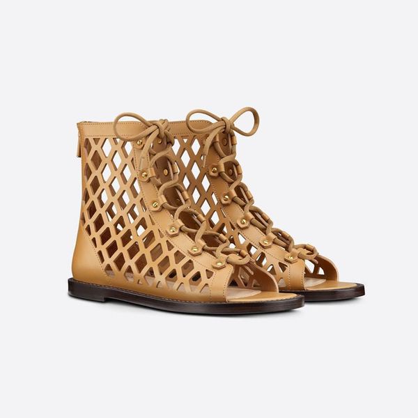 women sandals rivets lace up genuine leather hollow outs summer boots woman casual flat runway shoes, Black
women sandals rivets lace up genuine leather hollow outs summer boots woman casual flat runway shoes, Black
