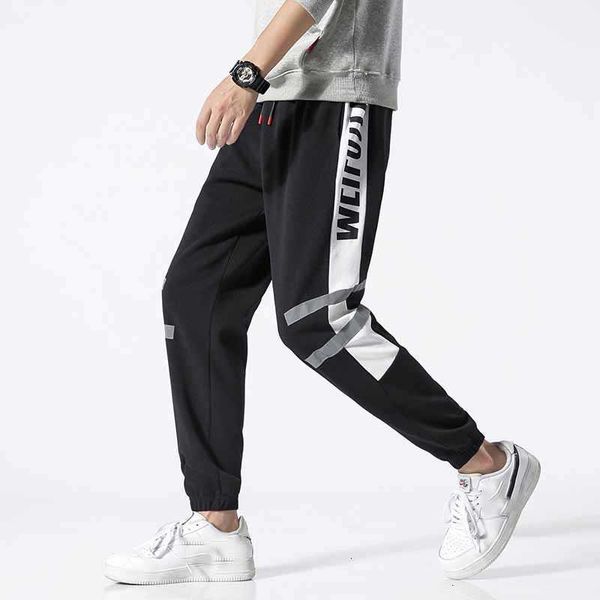 men's pants ankle-length sweatpants streetwear spring autumn hip hop casual korean oversize joggers trouers kuft, Black
men's pants ankle-length sweatpants streetwear spring autumn hip hop casual korean oversize joggers trouers kuft, Black