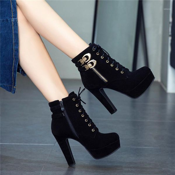 boots 2021 autumn ankle for women platform high heels shoes woman buckle short booties casual faux suede footwear1, Black
boots 2021 autumn ankle for women platform high heels shoes woman buckle short booties casual faux suede footwear1, Black