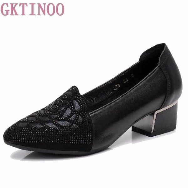 dress shoes gktinoo summer spring rhinestone pointed toe gauze pumps women genuine leather comfortable high heels big size 35-43, Black
dress shoes gktinoo summer spring rhinestone pointed toe gauze pumps women genuine leather comfortable high heels big size 35-43, Black