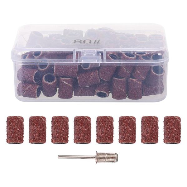 nail art equipment 100pcs professional sanding bands electric drill bits for nails, Silver
nail art equipment 100pcs professional sanding bands electric drill bits for nails, Silver