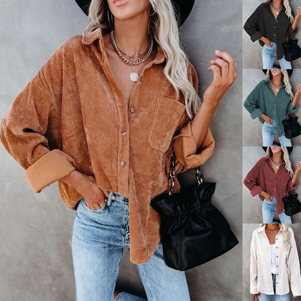 women's jackets women jacket solid color lapel pit strip casual coat straight corduroy single-breasted light mature style autumn, Black;brown
women's jackets women jacket solid color lapel pit strip casual coat straight corduroy single-breasted light mature style autumn, Black;brown