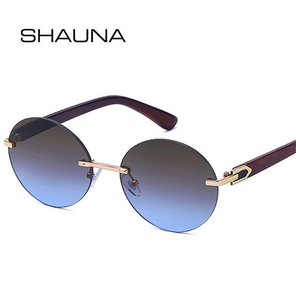 sunglasses shauna retro punk round rimless women fashion gradient lens shades uv400 eyewear brand designer men sun glasses, White;black
sunglasses shauna retro punk round rimless women fashion gradient lens shades uv400 eyewear brand designer men sun glasses, White;black