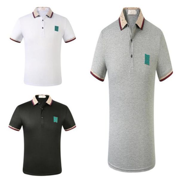 mens polo shirts summer polo embroidery mens luxury polo shirts shirt men women high street tee gg's louis's vutton's vitton, White;black 
mens polo shirts summer polo embroidery mens luxury polo shirts shirt men women high street tee gg's louis's vutton's vitton, White;black