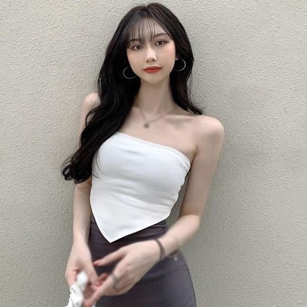 women's tanks & camis strapless scarf crop s for women sleeveless backless knitting tube bottoming vest hate female solid tees, White
women's tanks & camis strapless scarf crop s for women sleeveless backless knitting tube bottoming vest hate female solid tees, White