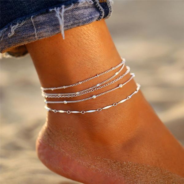 anklets bohemian fashion beads heart anklet for women girls silver color multilayer vintage foot bracelet beach 2021 jewelry, Red;blue
anklets bohemian fashion beads heart anklet for women girls silver color multilayer vintage foot bracelet beach 2021 jewelry, Red;blue