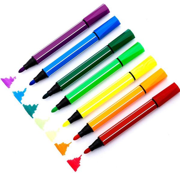 highlighters 5 pieces kawaii 36 colors washable markers watercolor for painting korean stationery, Black;red
highlighters 5 pieces kawaii 36 colors washable markers watercolor for painting korean stationery, Black;red
