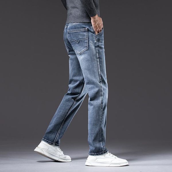 men's jeans classic 2021 autumn and winter slim straight retro blue denim trousers brand clothing
men's jeans classic 2021 autumn and winter slim straight retro blue denim trousers brand clothing
